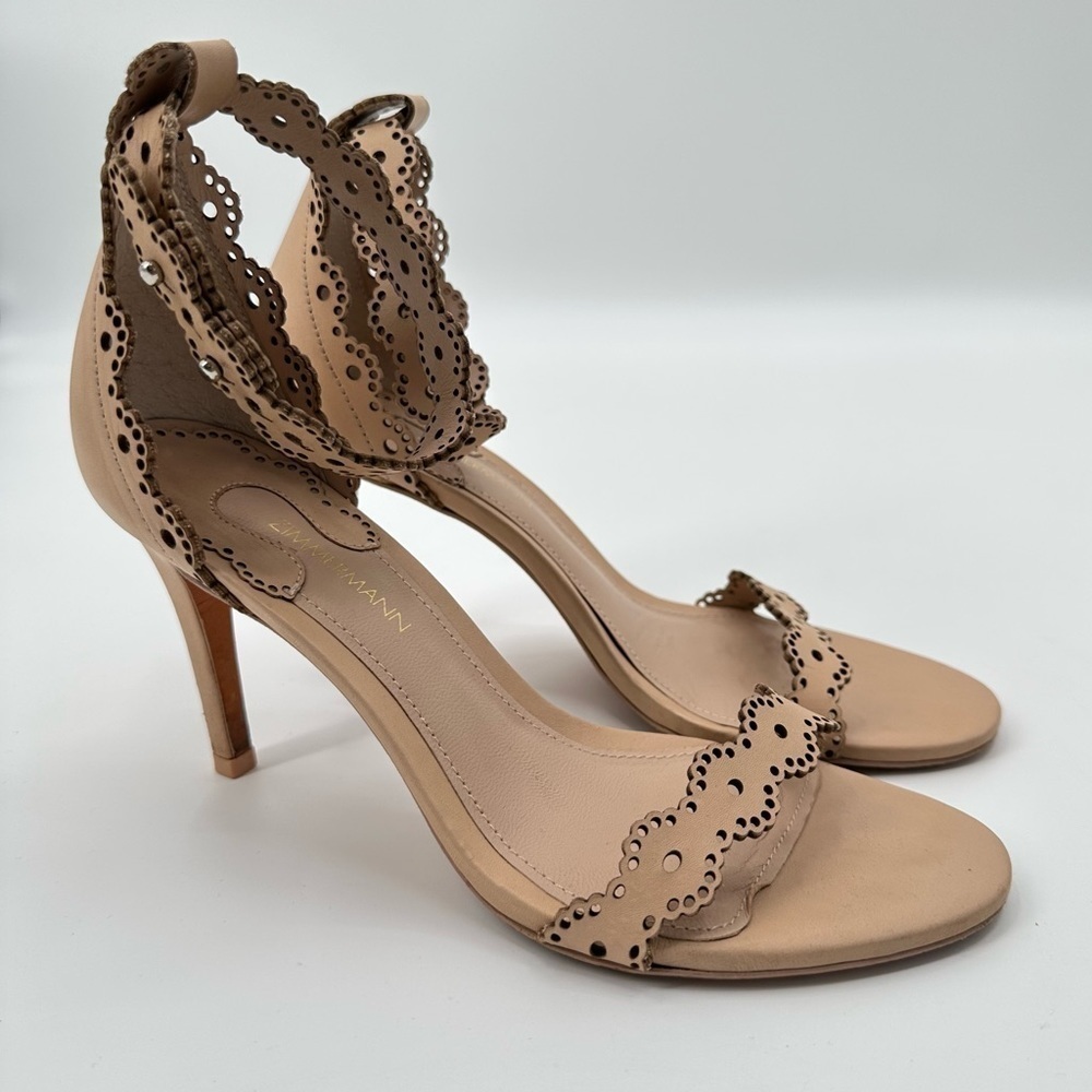 Zimmermann Lace Ankle Heel Sandal Size 37